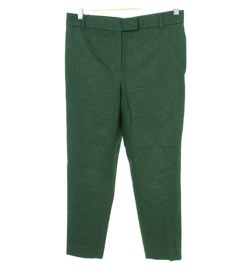 COS Damen Hose Gr. DE 34 Grün Wolle NEU – Foto 1