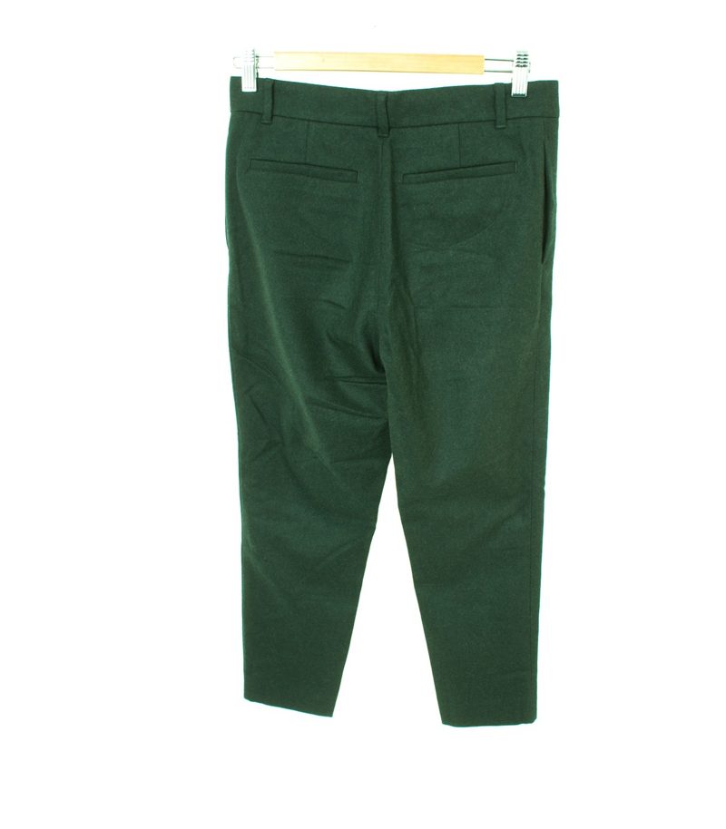 COS Damen Hose Gr. DE 34 Grün Wolle NEU – Foto 2