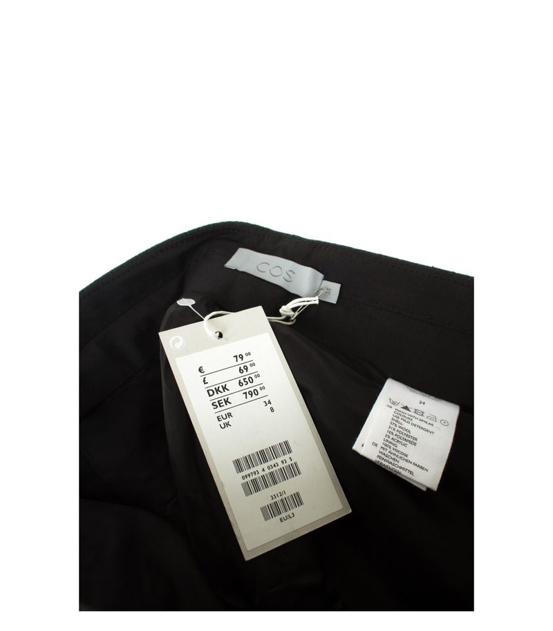 COS Damen Hose Gr. DE 34 Grün Wolle NEU – Foto 3