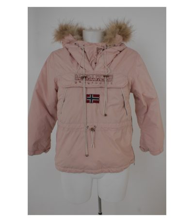 Mädchen Gr.10 Jahre Schlupfform Pelz Mädchen Jacke Outdoor Rosa