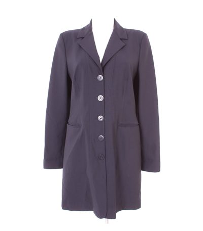 GIORGIO ARMANI Damen Mantel GR. IT 46/DE 40 Blau Wolle