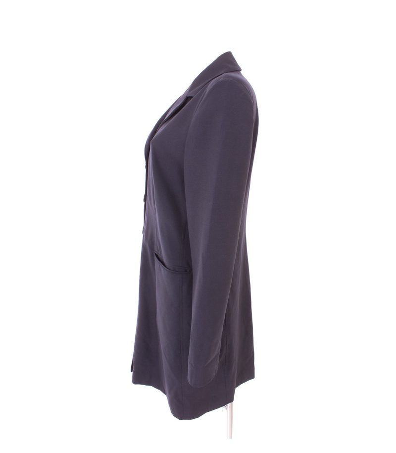 GIORGIO ARMANI Damen Mantel GR. IT 46/DE 40 Blau Wolle – Foto 2