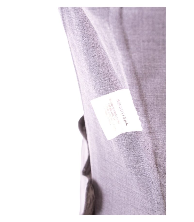 GIORGIO ARMANI Damen Mantel GR. IT 46/DE 40 Blau Wolle – Foto 7