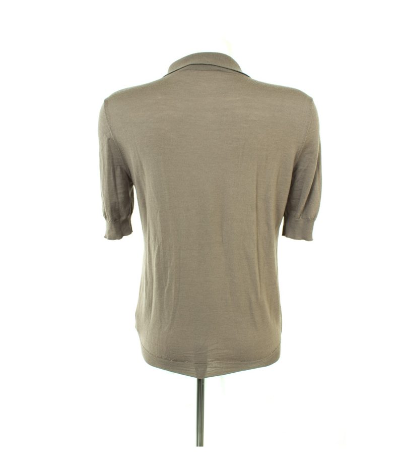 RENE LEZARD Damen Pullover Kurzarm GR. DE 40 Braun Wolle – Foto 3