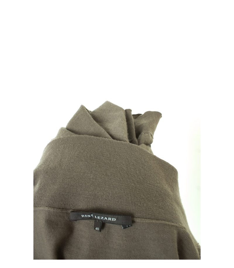 RENE LEZARD Damen Pullover Kurzarm GR. DE 40 Braun Wolle – Foto 5