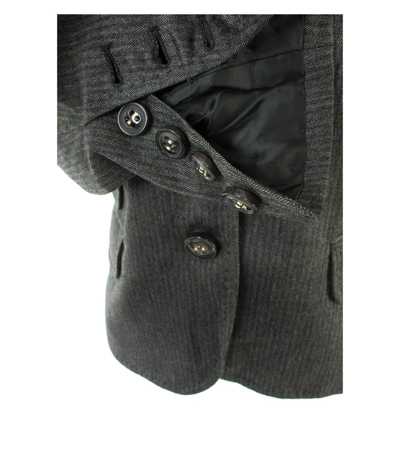 ATOS LOMBARDINI Damen Blazer GR. IT 46/DE 40 Viskose Wolle – Foto 4