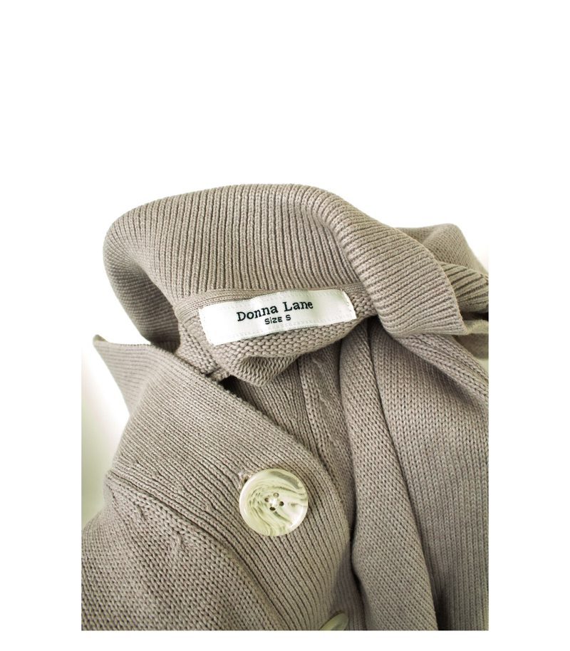 Donna Lane Damen Strickjacke Gr. S in Lichtviolett Baumwolle – Foto 4