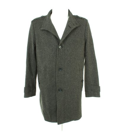 strellson Herren Mantel Kurzmantel Gr.48 Wolle Kaschmir