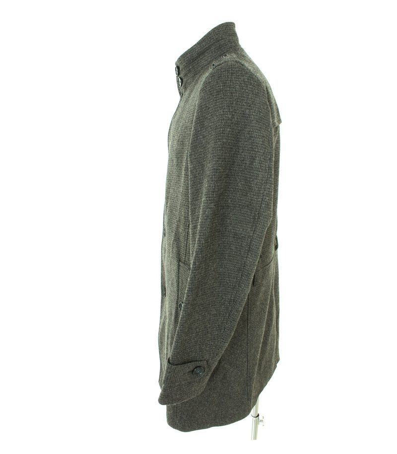 strellson Herren Mantel Kurzmantel Gr.48 Wolle Kaschmir – Foto 3
