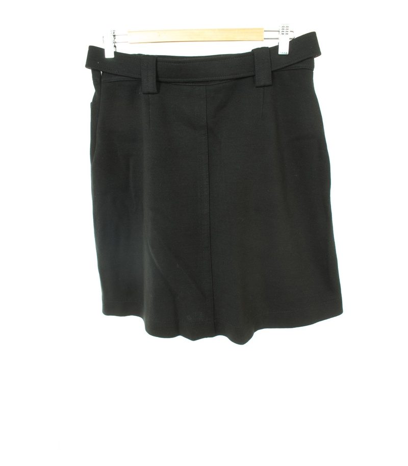 Max Mara Damen Rock Gr. DE 40 Schwarz Wolle – Foto 2