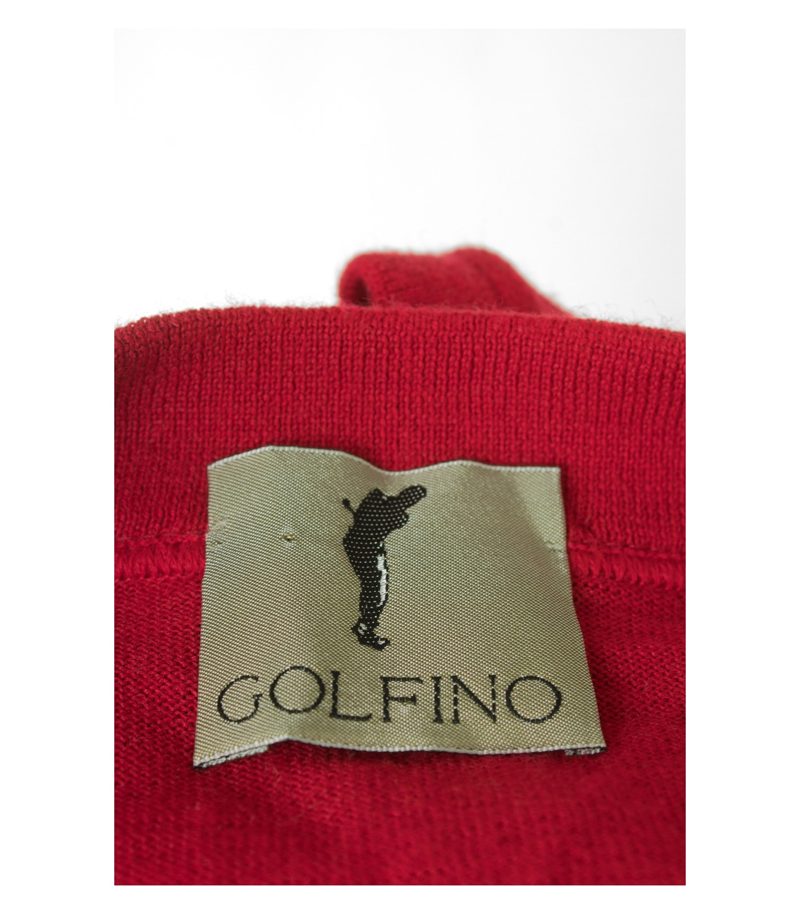 GOLFINO Damen Pullunder - Gr. DE 52 Rot Merino Wolle – Foto 5
