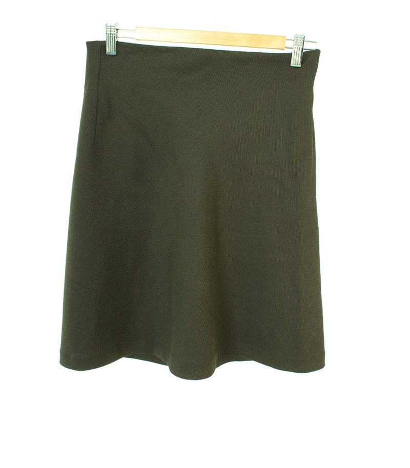 ZARA Damen WOMAN Rock Gr. M Braun – Foto 1