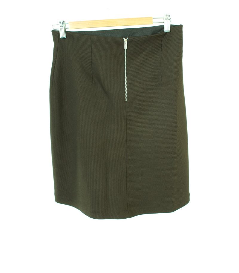 ZARA Damen WOMAN Rock Gr. M Braun – Foto 2