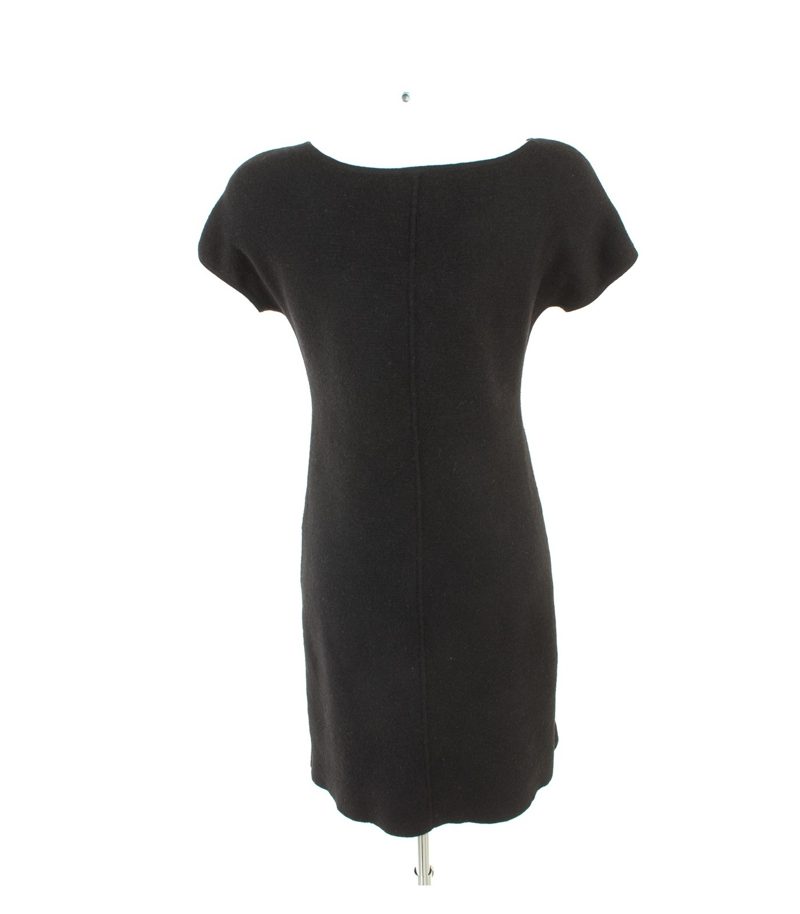 ESCADA SPORT Damen Kleid Strickkleid Gr. S Schwarz Wolle – Foto 3