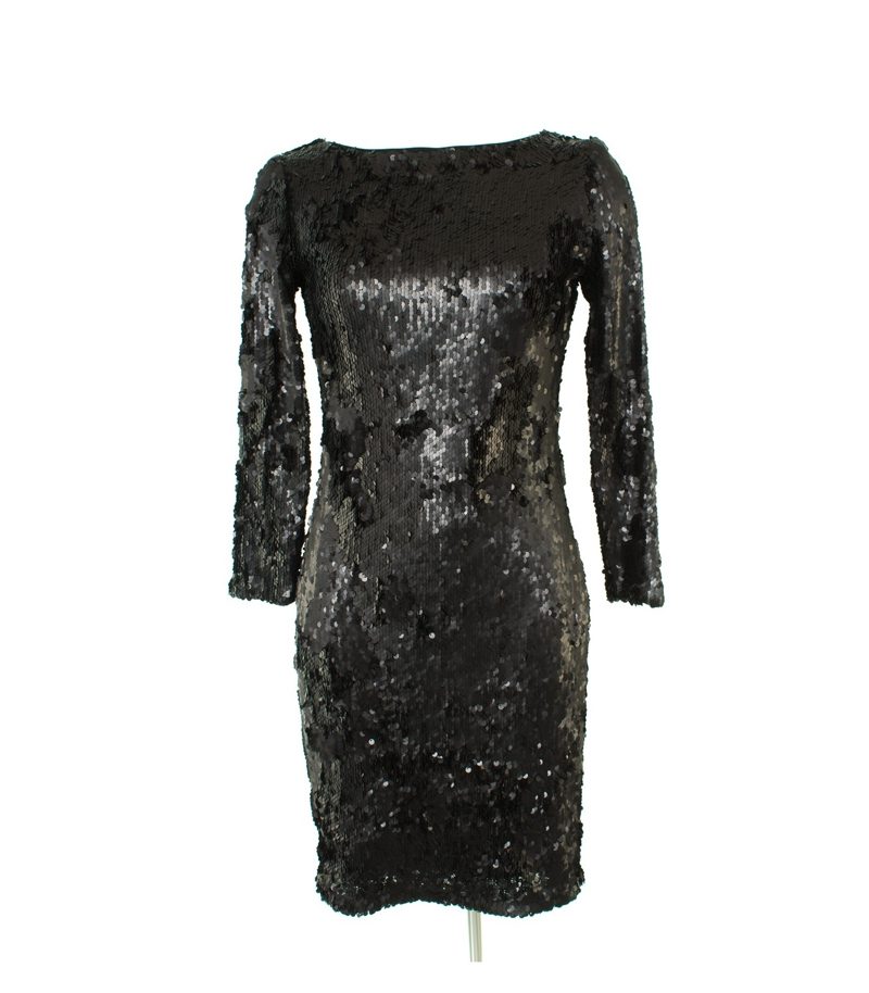 ana alcazar Damen Kleid Abendkleid Gr. DE 36 Schwarz – Foto 1