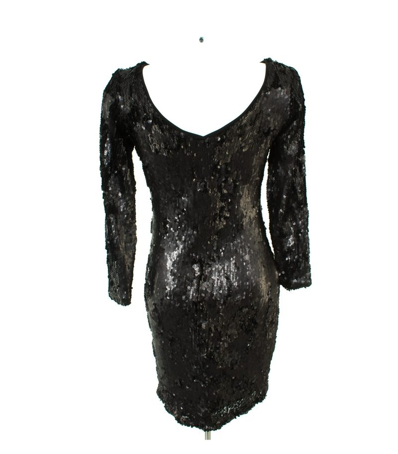 ana alcazar Damen Kleid Abendkleid Gr. DE 36 Schwarz – Foto 3