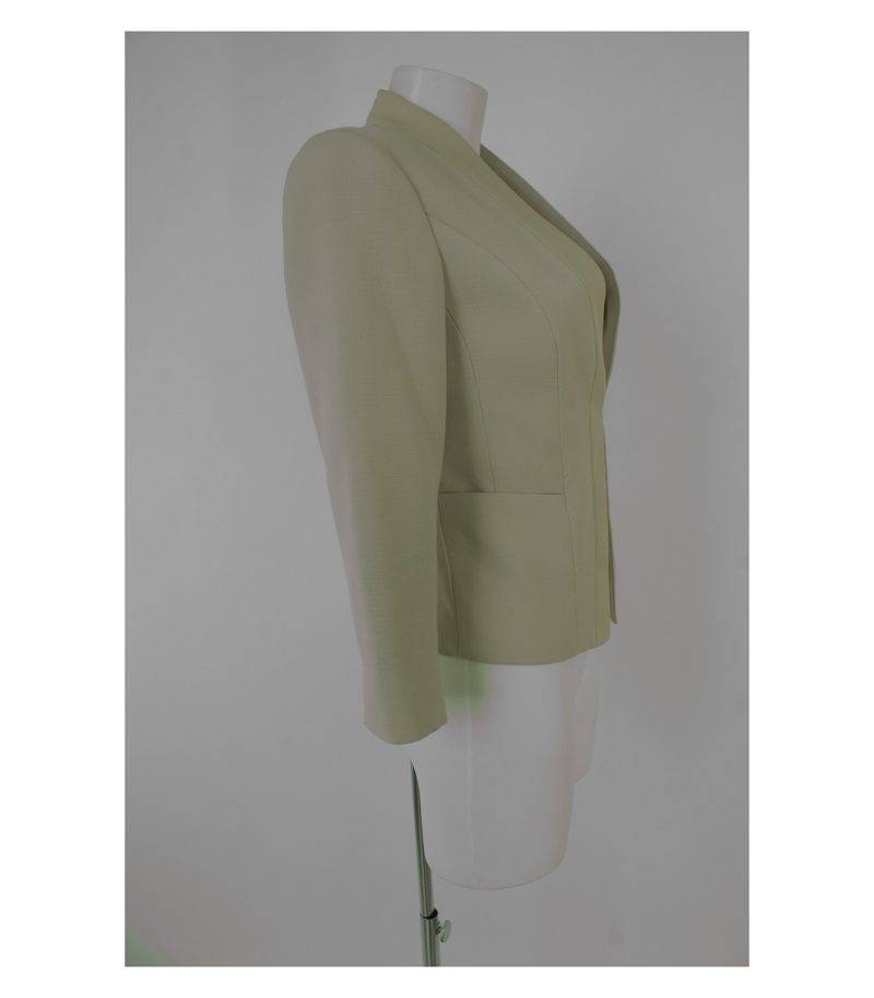 H&M Damen Blazer Gr. DE 36 Beigerosa Viskose – Foto 2