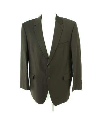 WILVORST Herren Sakko Gr. 27 Braun Wolle