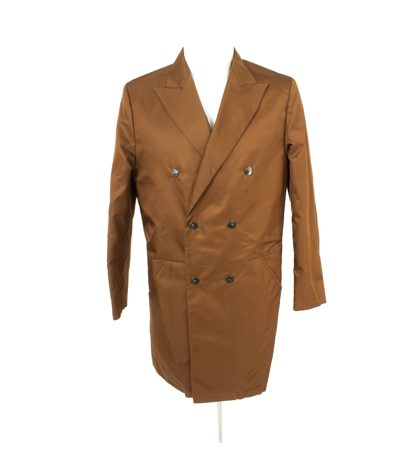 TIGER OF SWEDEN Herren Mantel Trenchcoat Gr. 48 Braun NEU