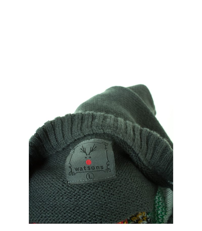 watsons Herren Pullover Gr.L Mehrfarbig Knit – Foto 3