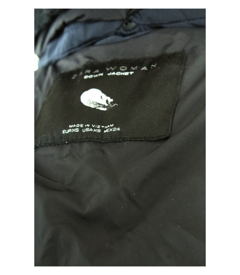 ZARA Damen WOMAN Mantel Steppmantel Daunenjacke Down Gr. XS Daunen – Foto 5