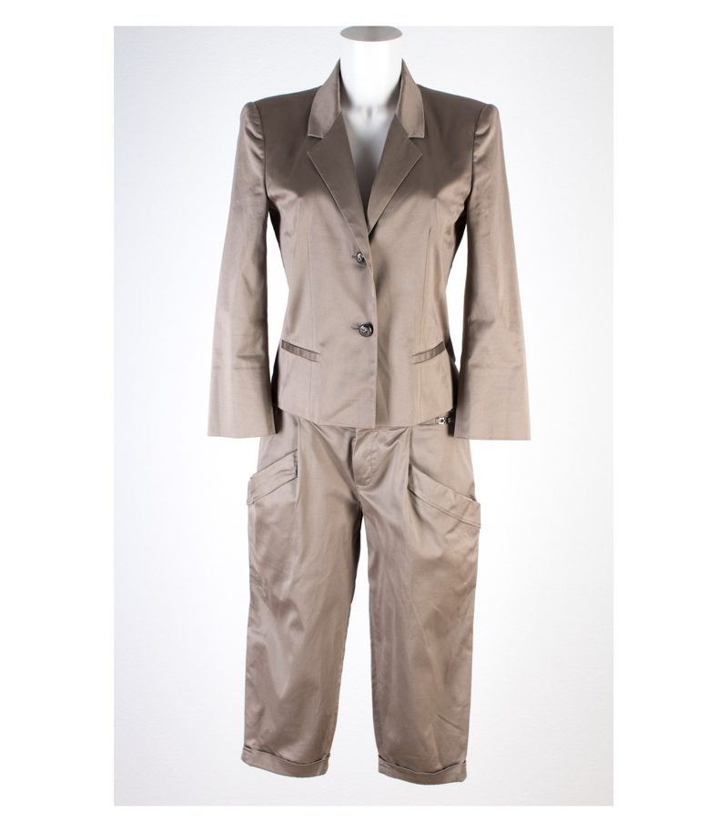 STRENESSE GABRIELE STREHLE Damen Hosenanzug Blazer Kurze Hose Gr. 36 Baumwolle – Foto 1
