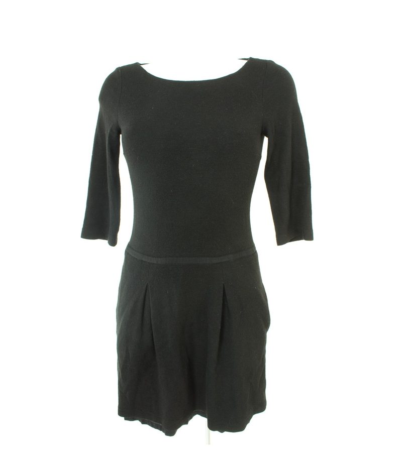 Marc O'Polo Damen Kleid Gr. DE 34 Schwarz Viskose Wolle – Foto 1