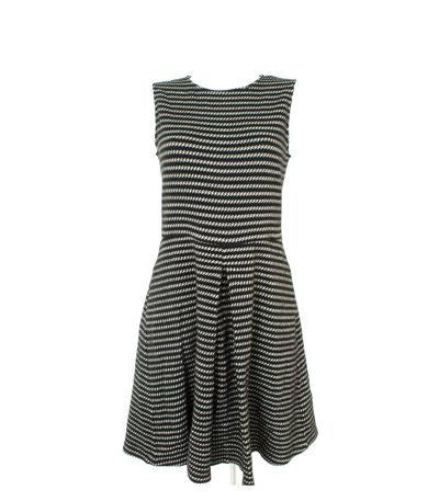 MAX&Co Damen Kleid Gr. DE 36 Schwarz/Weiß