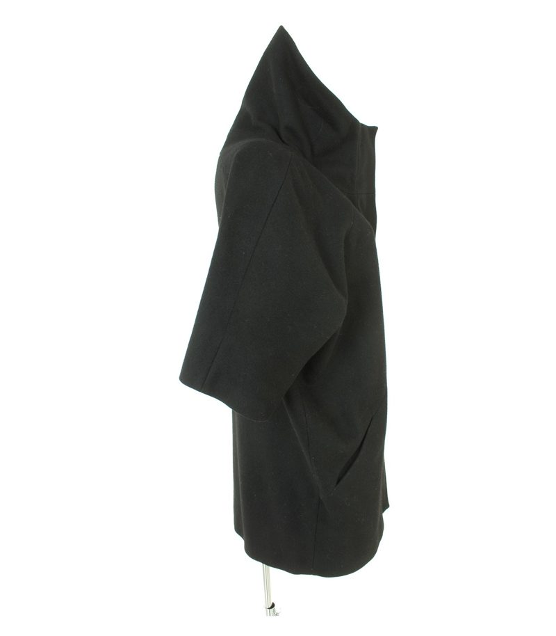 drykorn Damen for beautiful people Kurzmantel Kurzarm Mantel Gr.1/DE 34 Wolle – Foto 3