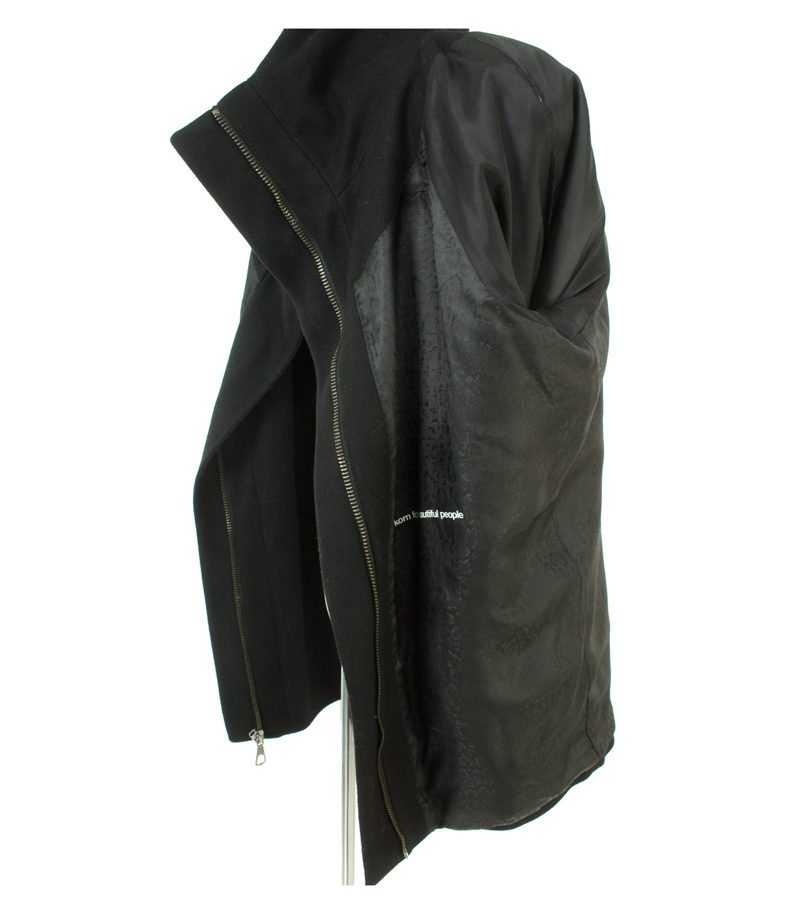 drykorn Damen for beautiful people Kurzmantel Kurzarm Mantel Gr.1/DE 34 Wolle – Foto 7