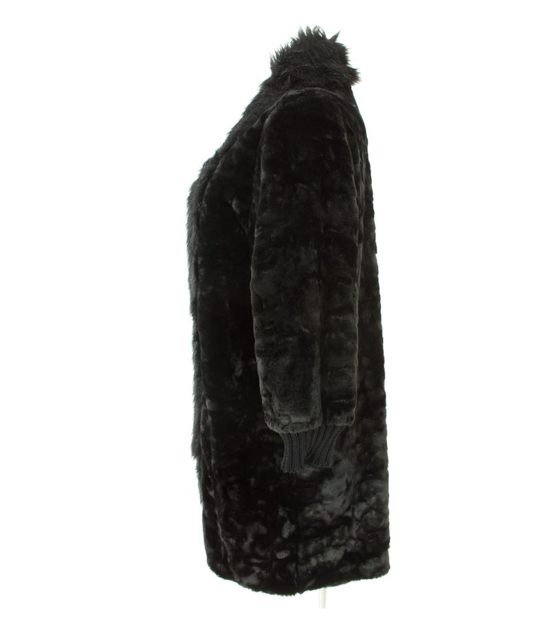 ZARA Damen WOMAN Mantel Gr. L Schwarz – Foto 4