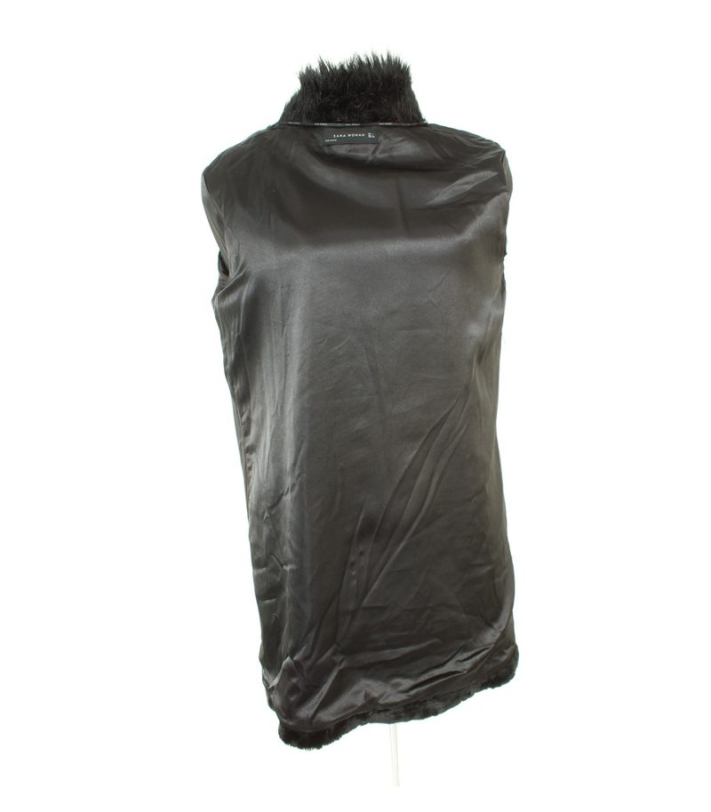 ZARA Damen WOMAN Mantel Gr. L Schwarz – Foto 5