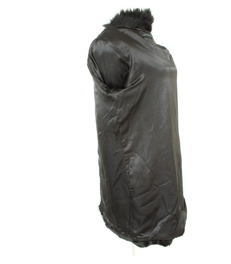 ZARA Damen WOMAN Mantel Gr. L Schwarz – Foto 6