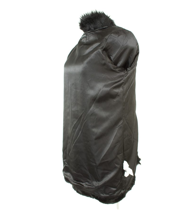 ZARA Damen WOMAN Mantel Gr. L Schwarz – Foto 7