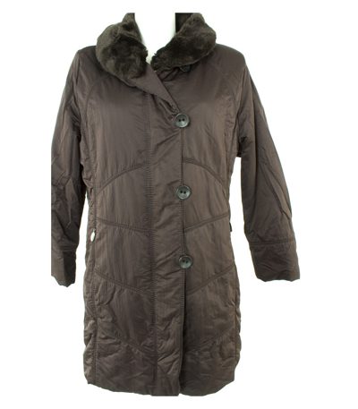 GERRY WEBER Damen Mantel Gr. DE 42 Braun