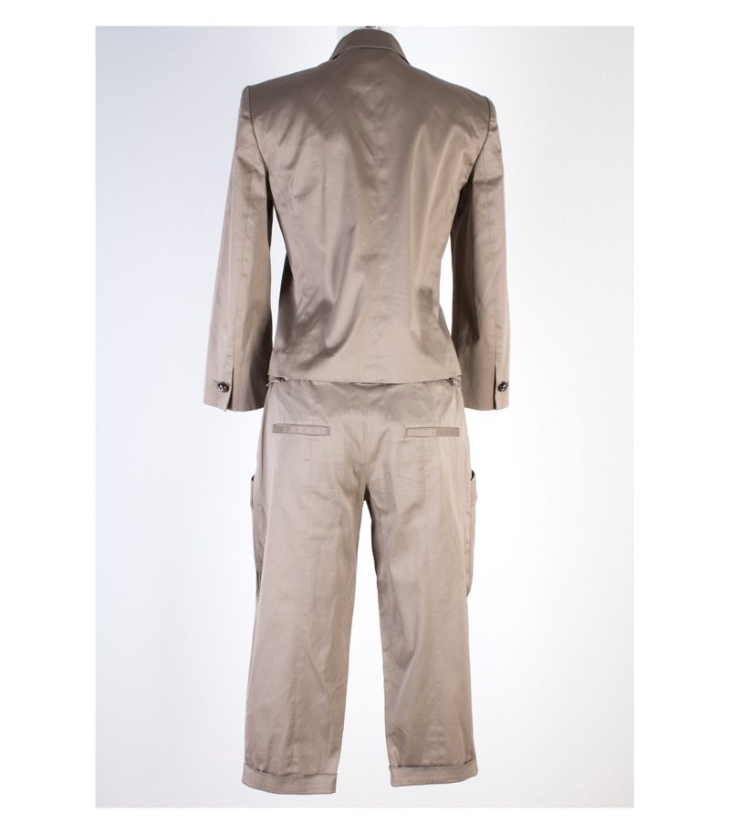 STRENESSE GABRIELE STREHLE Damen Hosenanzug Blazer Kurze Hose Gr. 36 Baumwolle – Foto 2