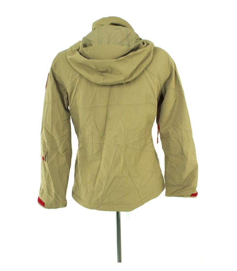ESCADA SPORT Damen Jacke Kapuzenjacke Outdoor Freizeit GR. DE 36 Beige/Rot – Foto 4
