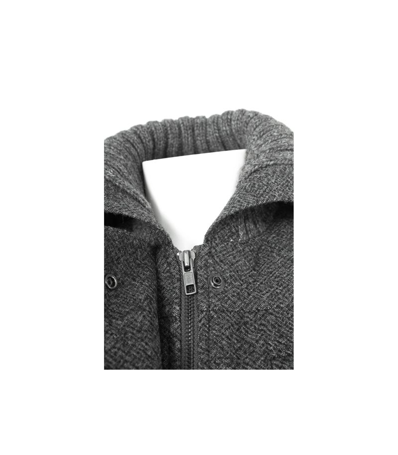 STEFANEL Damen Jacke Gr. DE 36 Grau Viskose – Foto 6