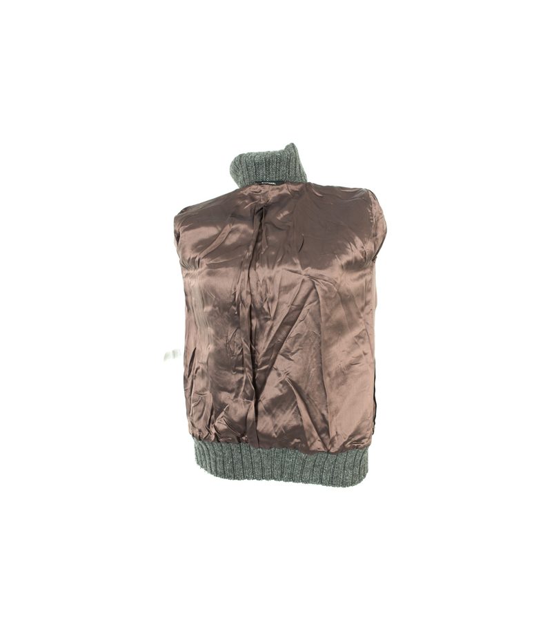 STEFANEL Damen Jacke Gr. DE 36 Grau Viskose – Foto 7