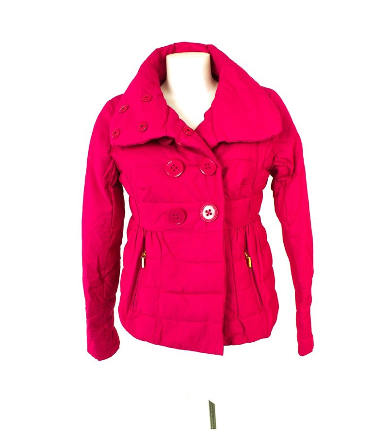 SILVIAN HEACH Damen Jacke Steppjacke Gr. L Rosa Baumwolle – Foto 1