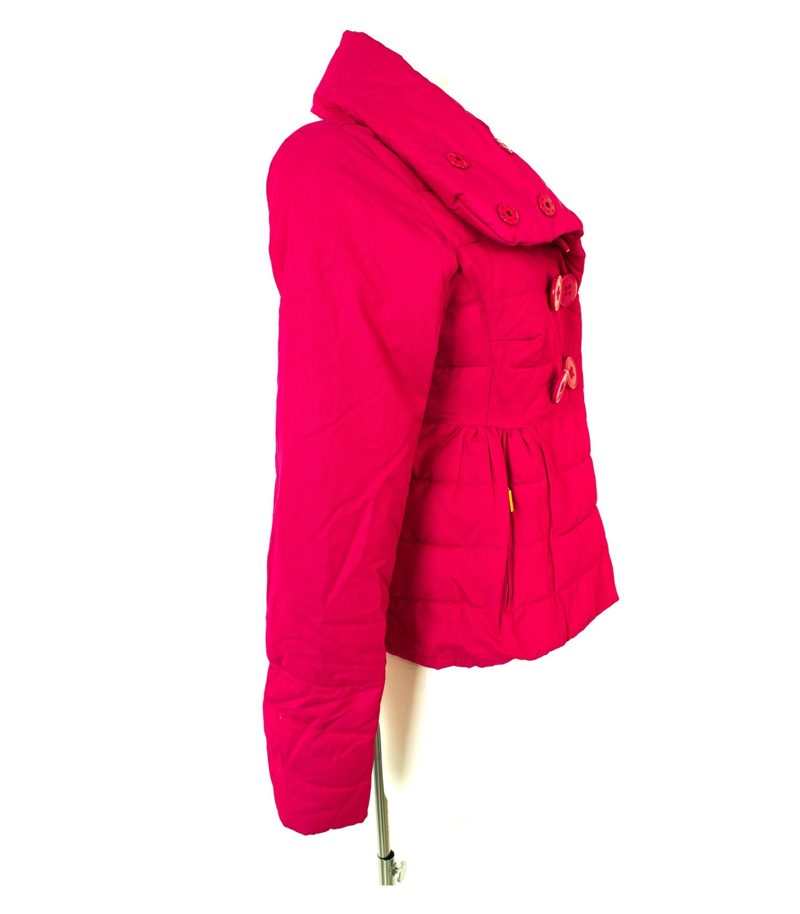 SILVIAN HEACH Damen Jacke Steppjacke Gr. L Rosa Baumwolle – Foto 2