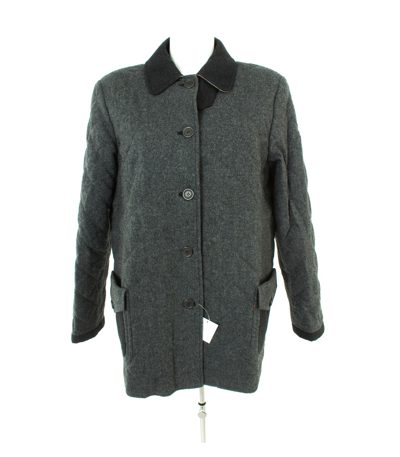 LARCON MUNICH by ESTHER ERL Damen Jacke Gr. DE 42 Grau Wolle