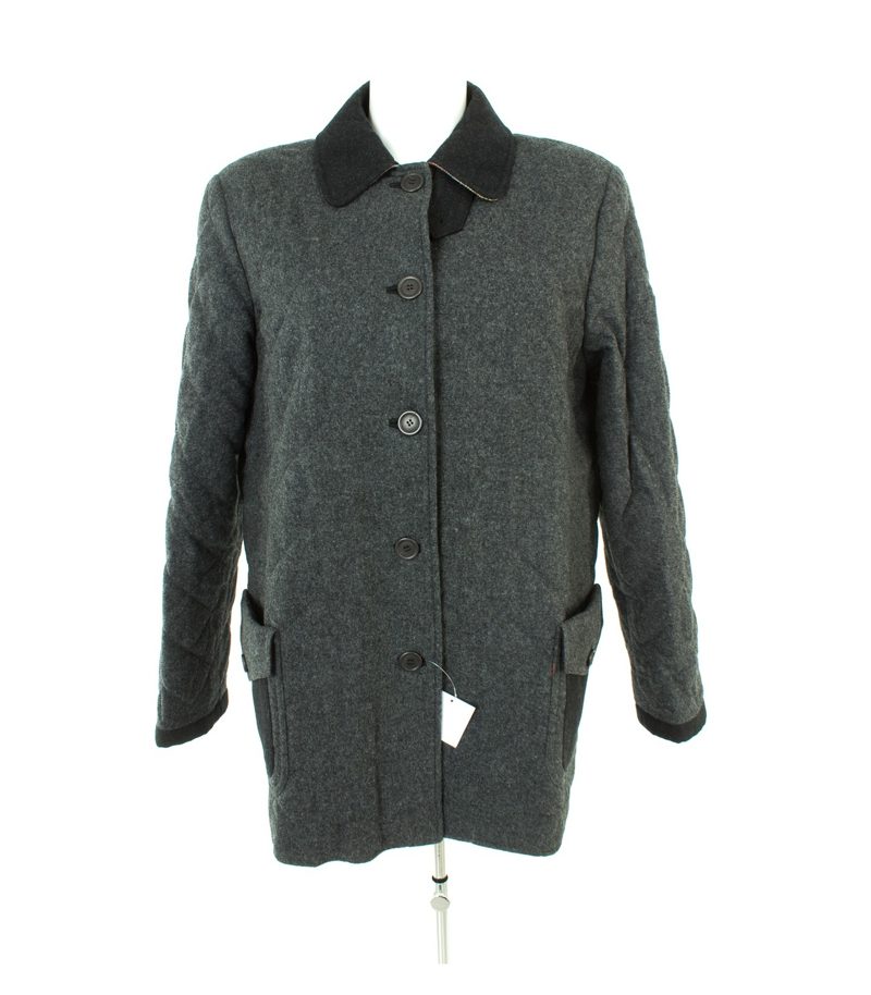 LARCON MUNICH by ESTHER ERL Damen Jacke Gr. DE 42 Grau Wolle – Foto 1