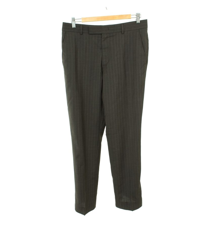 RENE LEZARD Herren Hose GR. 48 Braun Wolle – Foto 1
