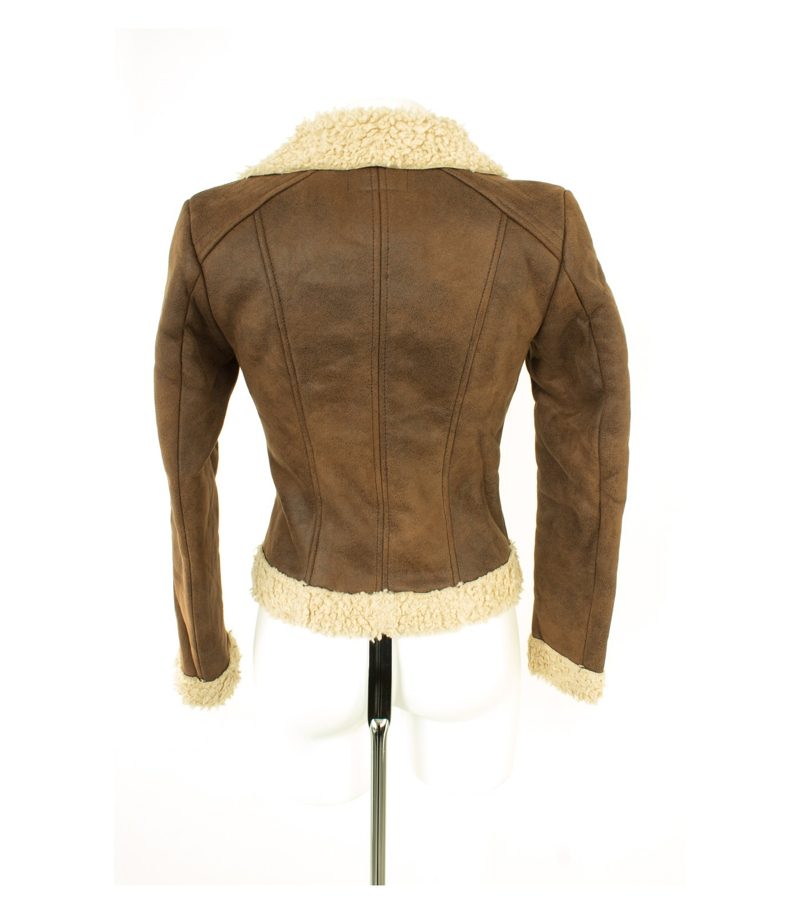 H&M Damen Jacke Gr.DE 34 Braun – Foto 4