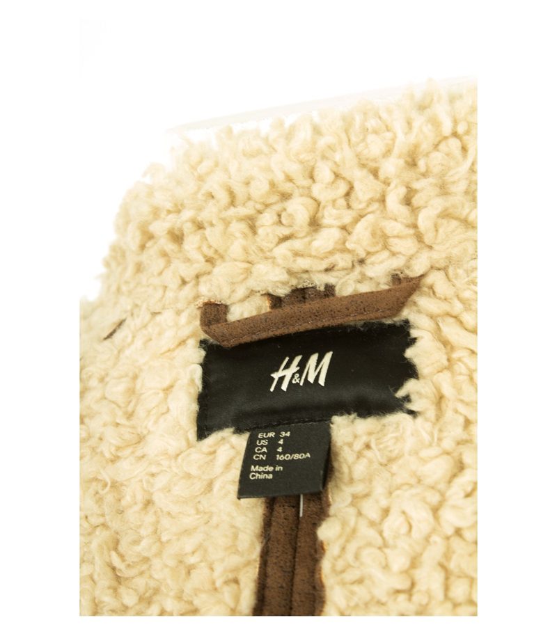 H&M Damen Jacke Gr.DE 34 Braun – Foto 6