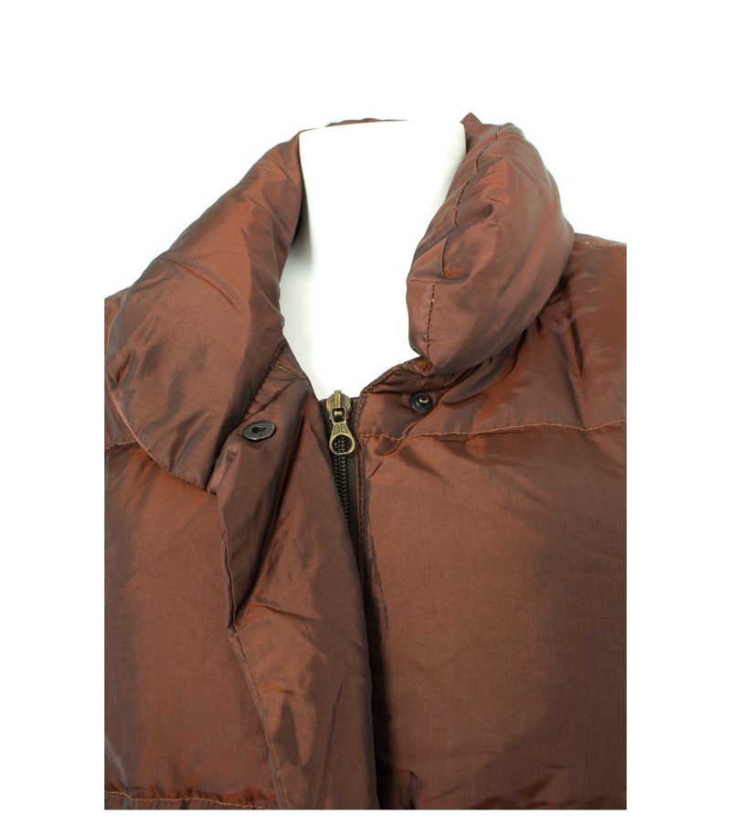 PIAZZA SEMPIONE Damen Jacke Daunenjacke Steppjacke Gr. DE 44 Braun Daunen – Foto 5