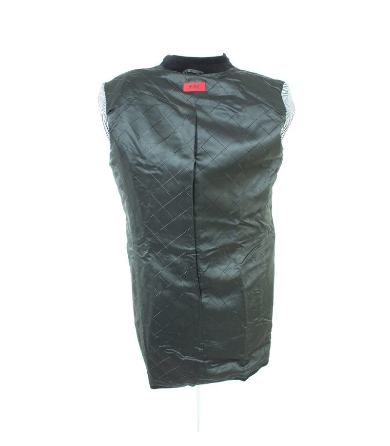 HUGO BOSS Herren Mantel Gr. 52 Blau Baumwolle Viskose – Foto 5