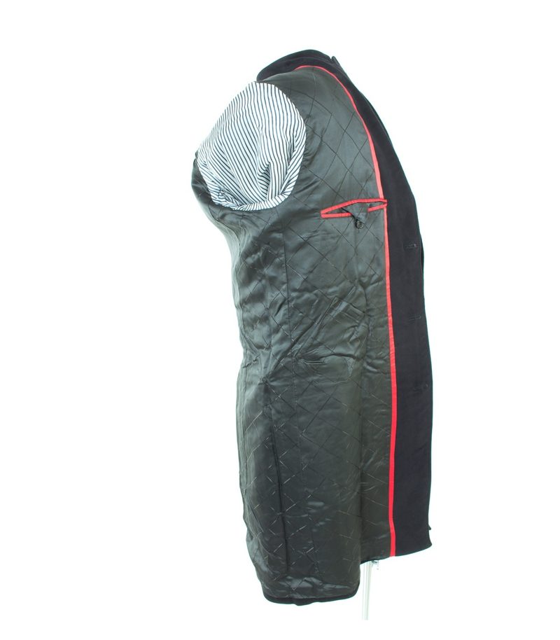HUGO BOSS Herren Mantel Gr. 52 Blau Baumwolle Viskose – Foto 6