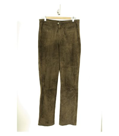 MEINDL Damen Trachten Hose Lederhose Gr. 40 Braun Leder